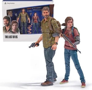 Pack 2 figurines THE LAST OF US Collection jeu video personnages JOEL ET ELLIE - Imagen 1 de 9