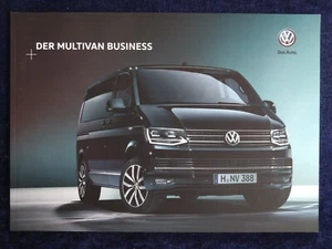 VW Bus T6 Multivan Business Prospekt 11.2015 - Picture 1 of 9