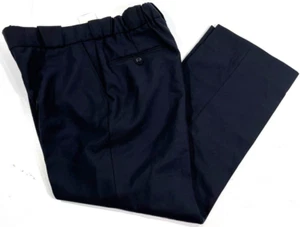 NWOT WOMENS 16x28 FLYING CROSS CDCR POLY WOOL DRESS PANTS 35291 NAVY - Picture 1 of 2