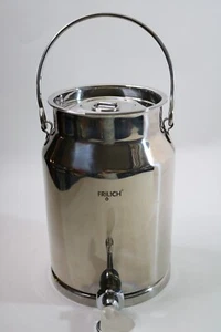 Frilich Acero Inoxidable Alemania Leche Bebidas Dispensador Hielo Inserto 3Ltr 3KA 008 - Imagen 1 de 15