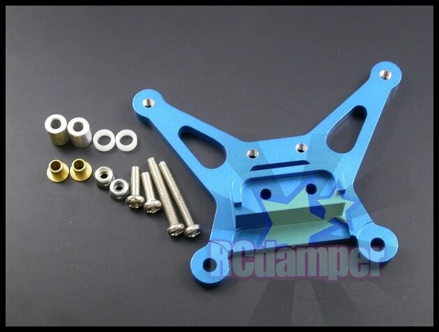ALUMINUM Rear Shock Tower Damper Plate B Tamiya DF02 Rising Storm Gravel Hound - Image 1 of 1