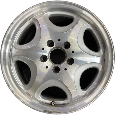 Mercedes-benz 16x7.5 C-class SILVER Wheel OEM Rim Factory Stock 1997-2000 - Image 1 of 4