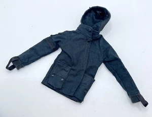 Hunger Games Collector Peeta Doll Black Jacket Hoodie Coat - Picture 1 of 6