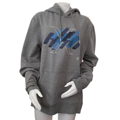 Sudadera con capucha para mujer Express talla L gris manga larga Foto 1 de 4