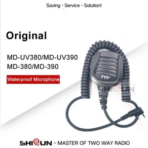 TYT Mikrofon Lautsprecher MIKRO für DMR Radio MD-380 MD-390 MD-UV390 MD-680 MD-UV380 - Bild 1 von 7