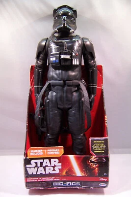 STAR WARS: FIRST ORDER TIE FIGHTER PILOT 18 in BIG FIGS DELUXE ACTION FIGURE NEW - Image 1 of 4