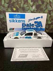 REVELL DALE EARNHARDT JR #31 SIKKENS 1997 MONTE CARLO WHITE 1:18 - Picture 1 of 15