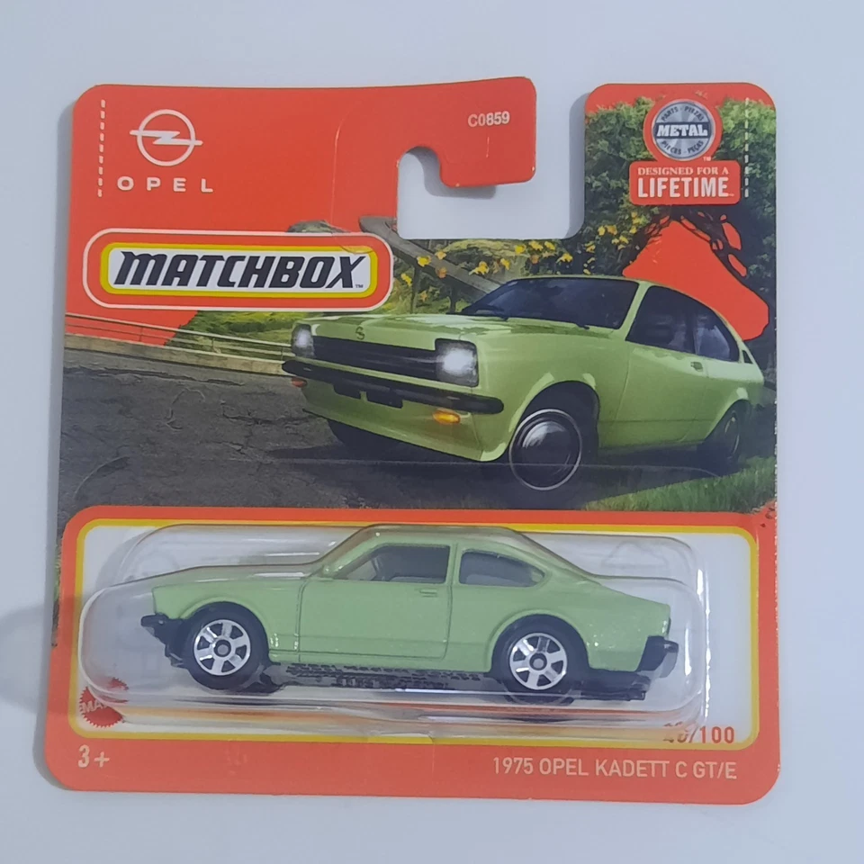 Matchbox Mattel 2024 1975 Opel KAdett C GT/E 40/100 - Immagine 1 di 1