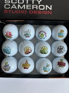 Scotty Cameron PRO V1 • 12 Different Logos(10 Years • New Years • 7 Point Crown) - Picture 1 of 2