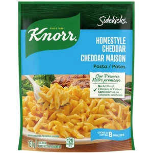 2 x Knorr Sidekicks Homestyle Cheddar Pasta Side Dish 131g Canadian FRESH - Picture 1 of 2