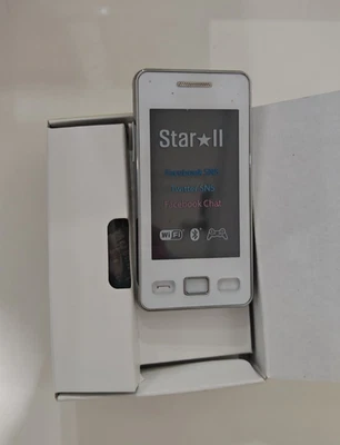 Samsung Star II White -  Unlocked (Open Box) - Image 1 of 2