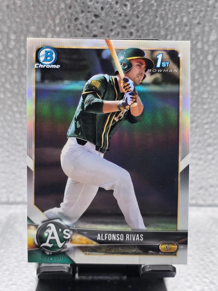2018 Bowman Draft Chrome Alfonso Rivas 1st Bowman Refractor #BDC-141! - Image 1 of 1