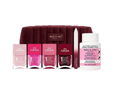 Uñas.INC It's Topless Pink is Festive colección de 7 piezas Foto 1 de 4