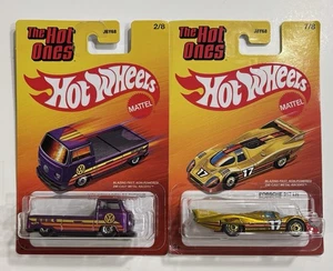 2025 Hot Wheels THE HOT ONES Lot Of 2: PORSCHE 917 LH & VOLKSWAGEN T2 PICKUP NIH - Picture 1 of 1