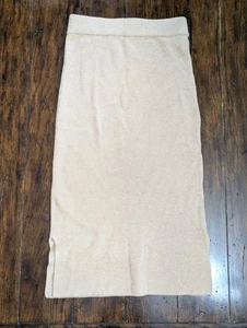 Madewell Birchmoor Midi Sweater Skirt Size XS Merino Wool Cotton Fall - Picture 1 of 9