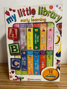 My Little Library: Early Learning - 12 mini board books - dated 2003 - Foto 1 di 19
