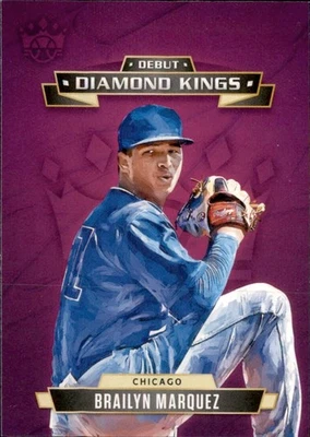 2021 Panini Diamond Kings - Debut Diamond Kings Brailyn Marquez #DDK-CC (RC) - Image 1 of 2