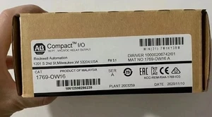 Modulo di uscita relè Allen Bradley 1769-OW16 SER A CompactLogix nuovo sigillato - Foto 1 di 4