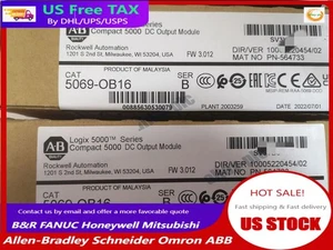 Neu versiegelt Allen Bradley 5069-OB16 CompactLogix DC Ausgangsmodul SER BCA LAGER - Bild 1 von 3