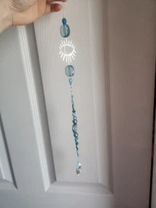 "Eye" Beaded Suncatcher Strand - Picture 1 of 3