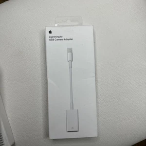 Véritable adaptateur appareil photo Apple Lightning vers USB iPhone Apple - Photo 1/2