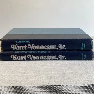 Kurt Vonnegut Lot of 2 Hardcover : God Bless You Mr. Rosewater & Player Piano - Bild 1 von 19