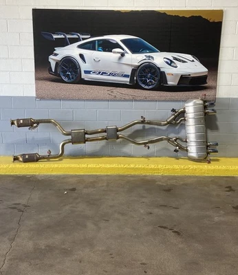 2021-2025 BMW M3 G80 3.0L Exhaust System Muffler Pipe 8096118 23k Miles OEM Foto 1 de 4