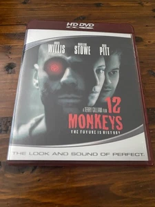 HD DVD 12 MONKEYS Bruce Willis (Used, Excellent) - Picture 1 of 2