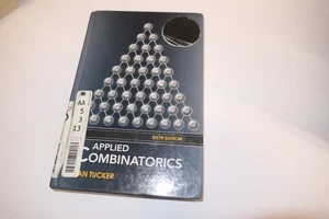 Applied Combinatorics 6th Ed. Tucker Hardcover - Picture 1 of 5