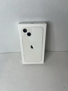 Boîte d'origine Apple iPhone 13 Starlight 128 Go avec inserts PAS D'APPAREIL INCLUS - Photo 1 sur 6