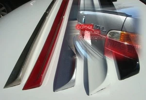 Matte Black Trunk Lip Spoiler For BMW 94-01 E38 7-series Sedan ◎ - Picture 1 of 2