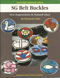 Aanraku Glasmalerei GÜRTELSCHNALLEN NEU Musterbuch Buntglaszubehör - Bild 1 von 2