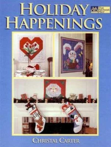 THAT PATCHWORK PLACE HOLIDAY HAPPENINGS 19 QUILT PROJECTS VTG 1987 - Picture 1 of 10