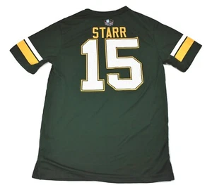 NFL Team Apparel Mens Green Bay Packers Bart Starr Football Jersey New Small - Picture 1 of 2
