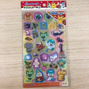 Pegatina sello holograma personajes Pokémon Japón limitado - Imagen 1 de 5