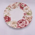 Nikko Blossom Time Summer Glade Scalloped Saucers Pink Flower - 6 In