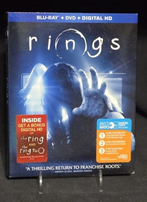 PARAMOUNT PICTURES - RINGS - BLU-RAY & DVD COMBO - 2017 - MATILDA LUTZ - Image 1 of 2