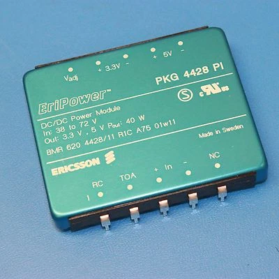 ERICSSON PKG4428PI 40W DC-DC Converter, 36-72V In/3.3V&5V Out, PCMT, New - Image 1 of 2