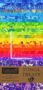 Jelly Roll-Tonga Treats-Gumdrop-20-2 1/2" Strips-Timeless Treasures - Picture 1 of 2