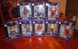 Funko Minis LA SAGA INFINITO - Juego completo de 8 con brillo - Iron Spider, Thor - Imagen 1 de 5