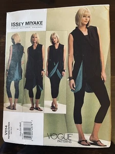 Issey Miyake Uncut Vogue Pattern V1114 Sizes Xsm Sml Med - Picture 1 of 2