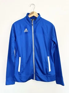 Adidas Climalite Jacket Women's Blue Sz S Full Zip Activewear Track Stretch - Picture 1 of 12