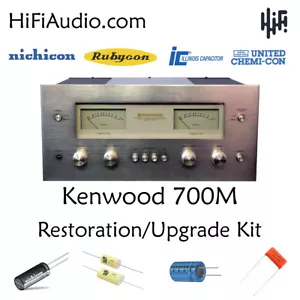 Kenwood 700M Verstärker Wiederaufbau Restauration Recap Upgrade Kit Reparatur Reparatur - Bild 1 von 7