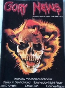 Gory News Ausgabe 13 Juli '99 (1999) Zensur in Deutschland/Joe D'Amato/Cannes 99 - Bild 1 von 12