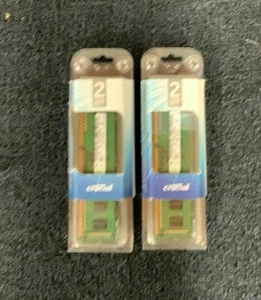 Crucial Memory 2gb, Computer PC Parts, See Description For Info! - Picture 1 of 2