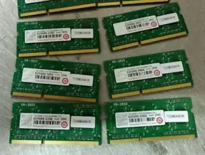 6x Transcend TS256MSK64V3N 2GB 1Rx8 DDR3 1333 SoDIMM CL9 Memory Modules - Picture 1 of 2