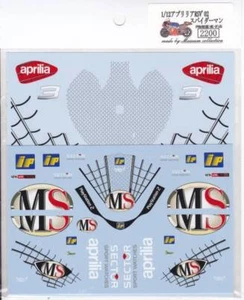Calcomanía Spiderman Collection 1/12 Aprilia RSV '02 para PMA D500 de Japón - Imagen 1 de 7