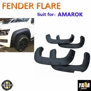 Fender Flares Wheel Arch For 2010-2020 Volkwagen Amarok Pocket Style Matt black - Picture 1 of 10