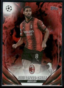 2023-24 Topps Competiciones de Clubes UEFA #65 Ruben Loftus-Cheek Inferno Foil - Imagen 1 de 2