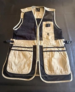 Browning Sporting Clays Wing Shooting Padded Hunting Vest Large - Picture 1 of 6